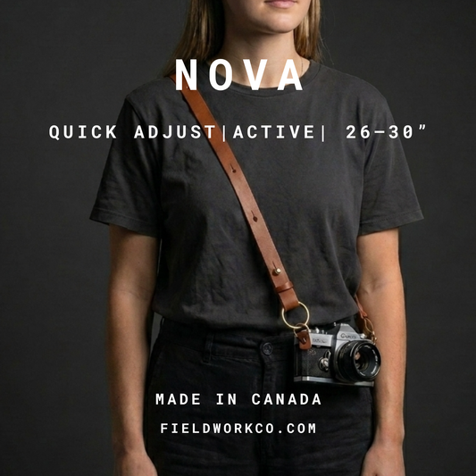 Nova - Quick Adjust Camera Strap 26–30”