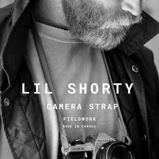 Lil’ Shorty – Short Full-Grain Leather Camera Strap