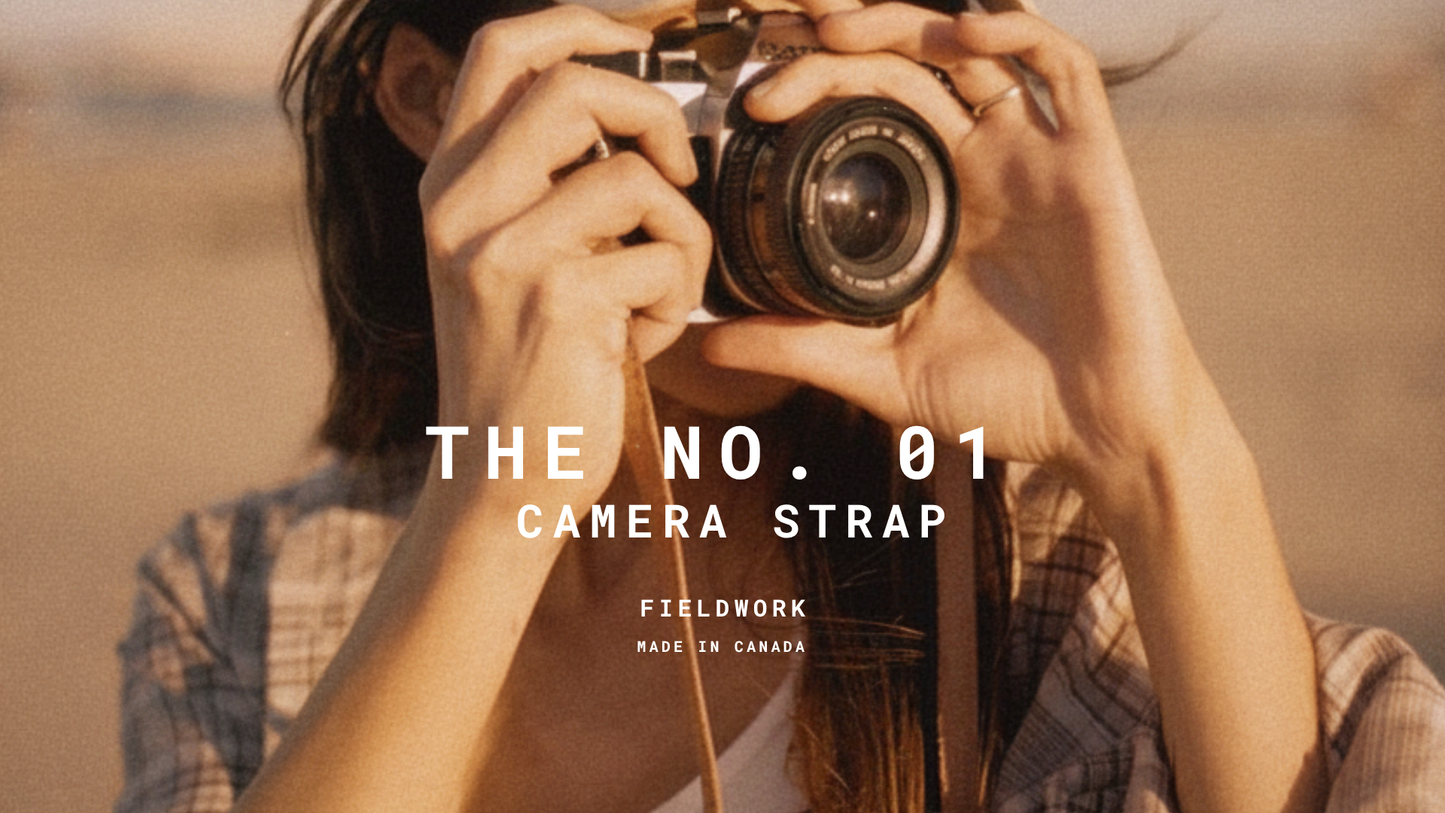 The No. 01 - Full-Grain Leather Camera Strap