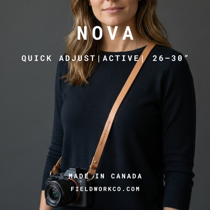 Nova - Quick Adjust Camera Strap 26–30”