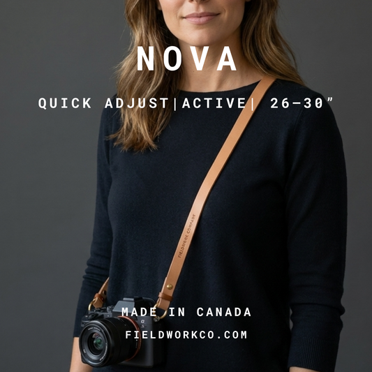 Nova - Quick Adjust Camera Strap 26–30”