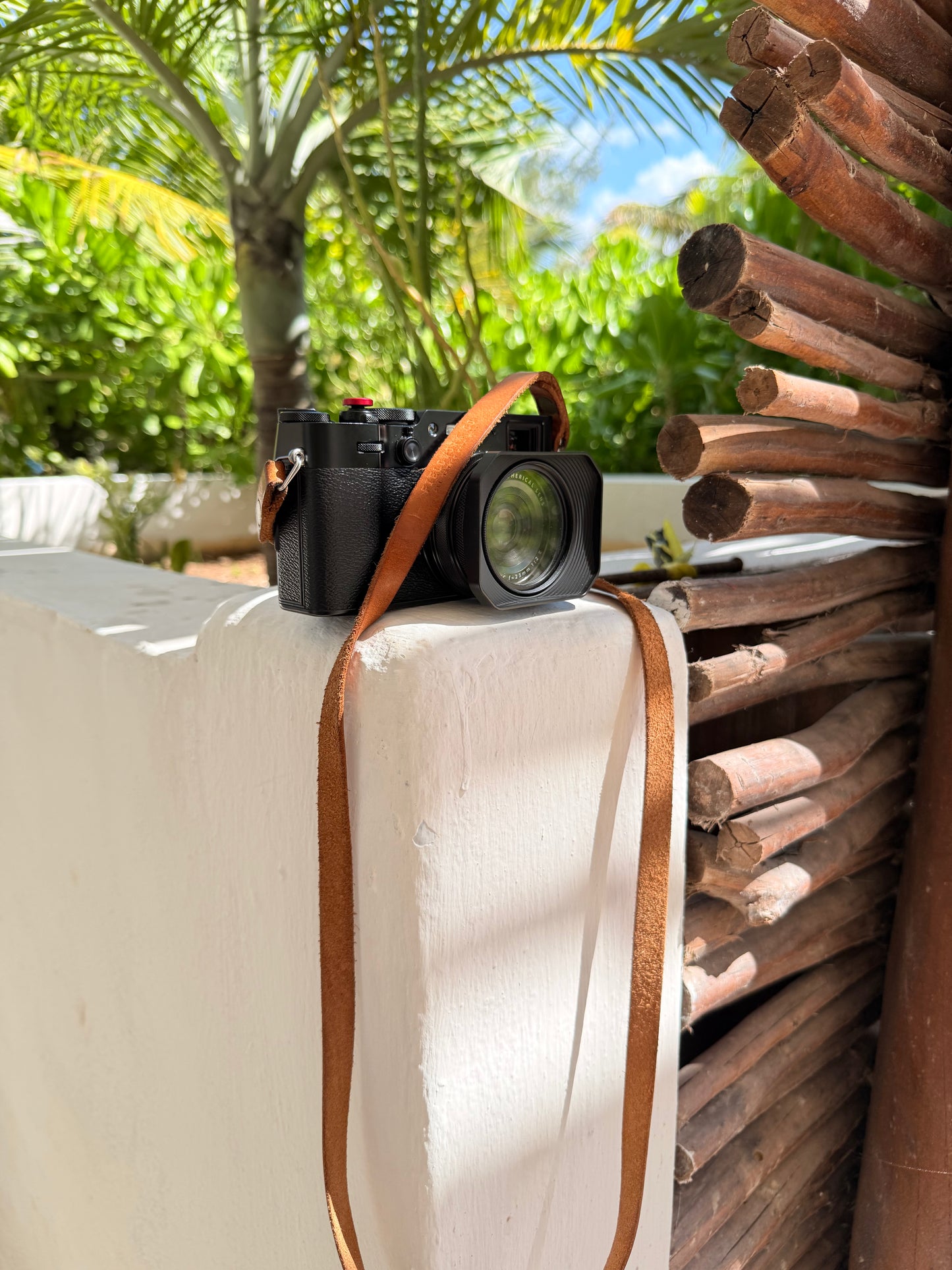 The No. 01 - Full-Grain Leather Camera Strap