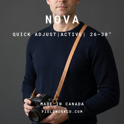 Nova - Quick Adjust Camera Strap 26–30”