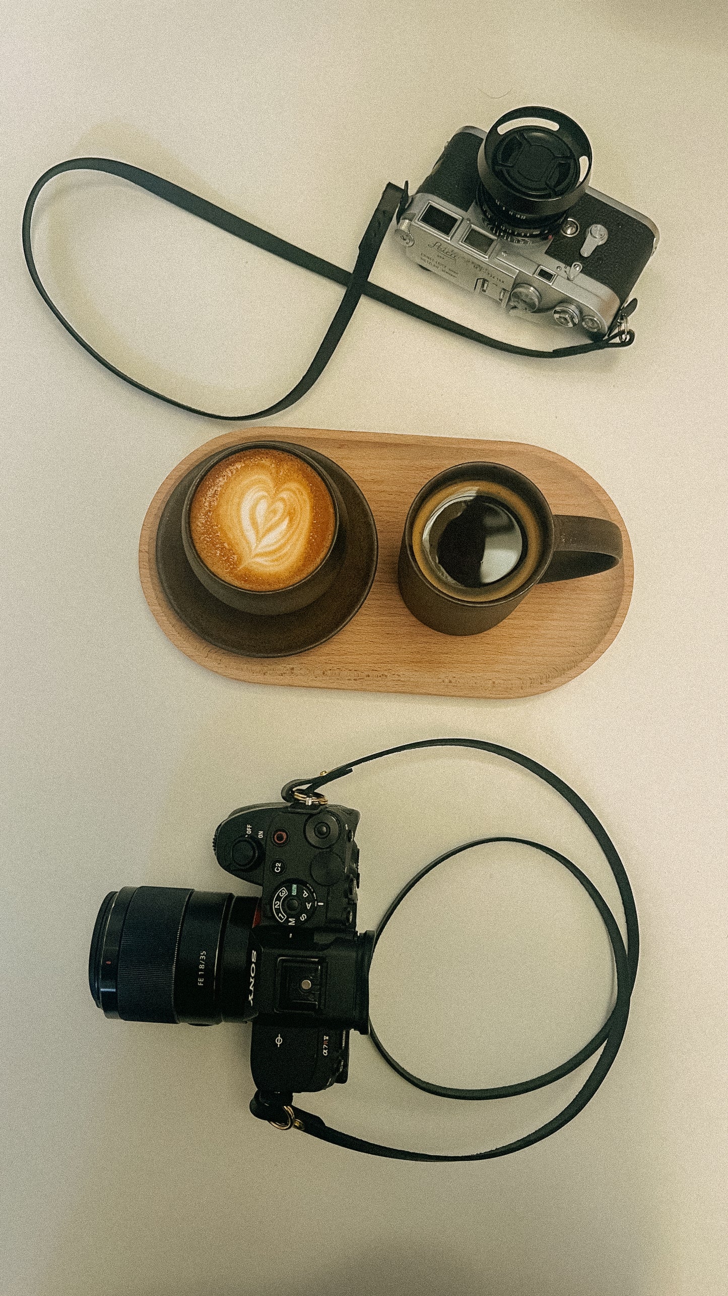 The No. 01 - Full-Grain Leather Camera Strap