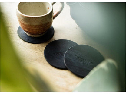 Coasters - Fieldwork Co Waxed Canvas and Leather Hand Made Goods