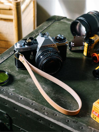 Handmade Leather Wrist Strap