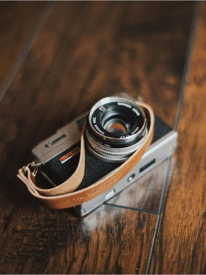 No. 3 Wrist Strap - Fieldwork Co Waxed Canvas and Leather Hand Made Goods