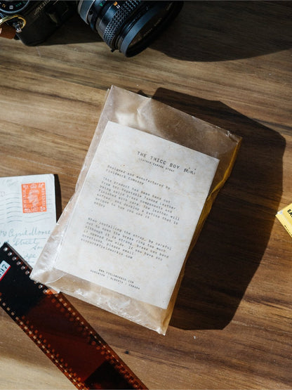 Brown Paper Bag packaging leather camera strap