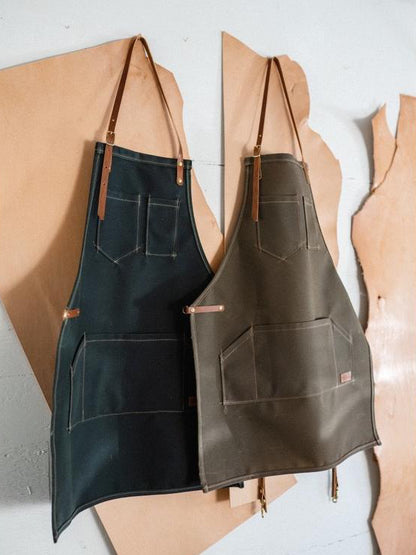 The Carpenters Apron - Fieldwork Co Waxed Canvas and Leather Hand Made Goods